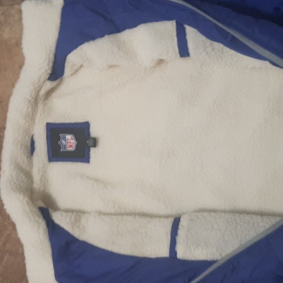 New. G-III Indianapolis Colts Perfect Game Blue/White Full-Zip Jacket. Medium. - Picture 5 of 8